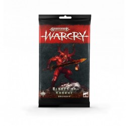 Warcry - blades of khorne daemons cards