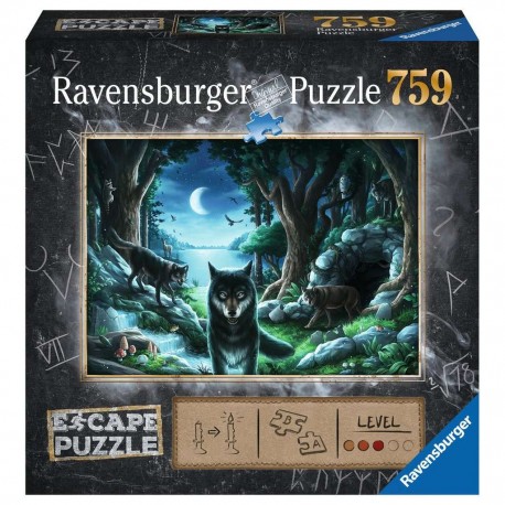 Escape puzzle - la meute de loups - 759 pieces
