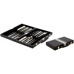 Backgammon l' elegant simili cuir 38cm