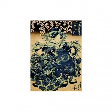 Puzzle - utagawa hiroshige - the courtesan nanahito 1000pcs