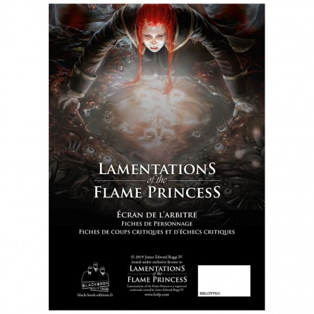 Lamentations of the flame princess - ecran 