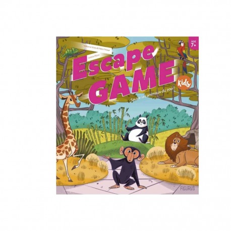 Escape game kids - sauve les animaux du zoo