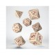 Kit de 3 des - QW - runequest beige & burgundy