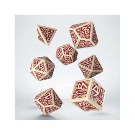 QW - dwarven beige & burgundy