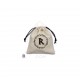 QW - dice bag runic beige beige & black