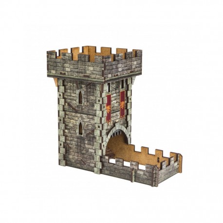 QW - color dice tower medieval