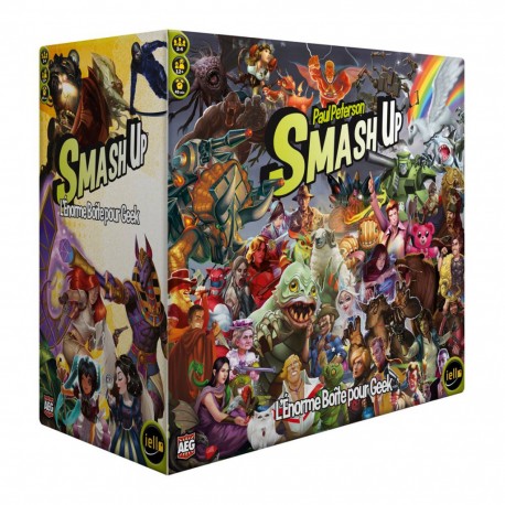 Smash up - enorme boite pour geek
