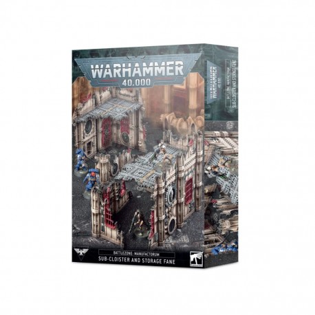 Battlezone - manufactorum - sous cloitre et chapelle depot