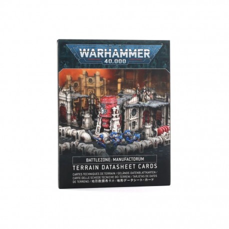 Battlezone - manufactorum - cartes techniques de terrain