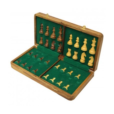 Echecs - coffret patine 38 cm