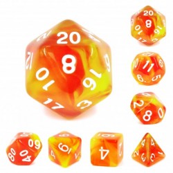Kit de 7 des - JD - rising phoenix