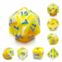 Kit de 7 des - JD - lemon cream