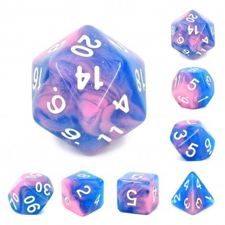 Kit de 7 des - JD - miami vice