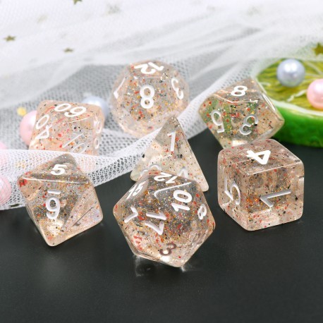 Kit de 7 des - JD - little stars