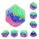 Kit de 7 des - JD - jester's gambit