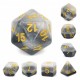 Kit de 7 des - JD - grey gradients