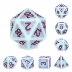 Kit de 7 des - JD - grape saue