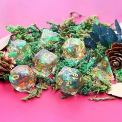 Kit de 7 des - JD - evil spell