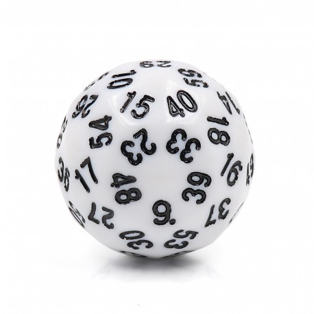 De a 60 faces - JD - white opaque/black