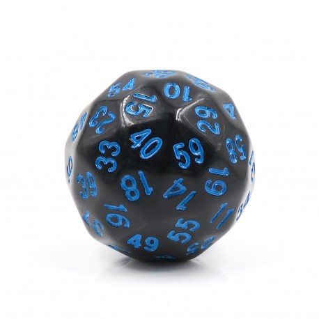 De a 60 faces - JD - black opaque/blue