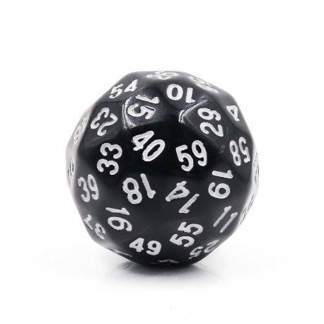 De a 60 faces - JD - opaque - black / white