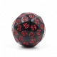 De a 60 faces - JD - opaque - black / red