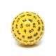 De a 100 faces - JD - yellow opaque/black