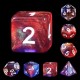 Kit de 7 des - JD - cosmic stars