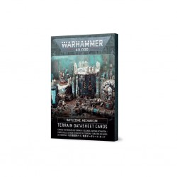 Battlezone - mechanicum - terrain datasheet cards