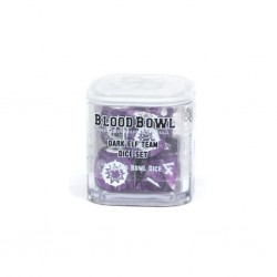 Blood bowl old - dark elf team dice set