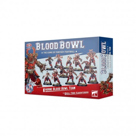 Blood bowl - khorne team - skull tribe slaughterers