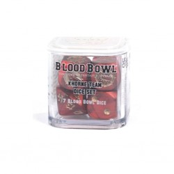 Blood bowl - khorne team dice