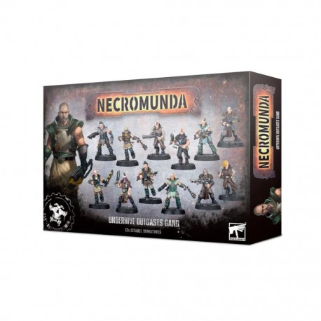 Necromunda - underhive out casts gang 