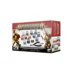 Paints + tools set