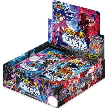 Dragon ball super JCC old - B16 - realm of the gods - boite de 24 boosters