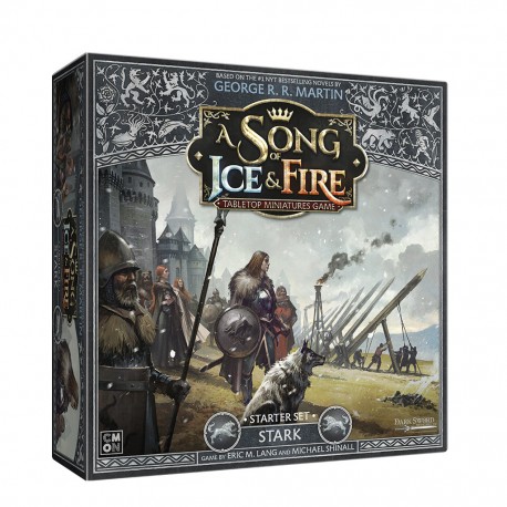 Trone de fer figurines old - stark - boite de base