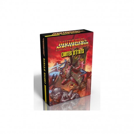 Mutants & masterminds - cartes d'etats