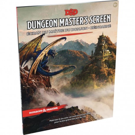 Dungeons & dragons 5 old - ecran du maitre du donjon - reincarne
