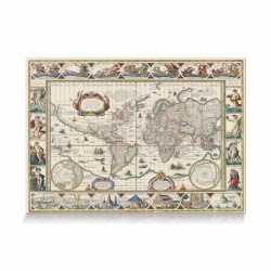 Puzzle - carte du monde - 2000 pieces - La Crypte du Jeu