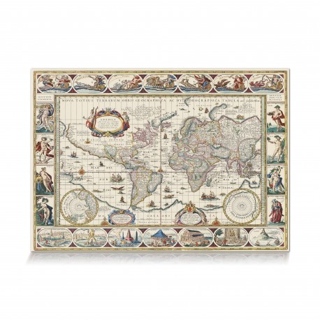 Puzzle - carte du monde - 2000 pieces - La Crypte du Jeu