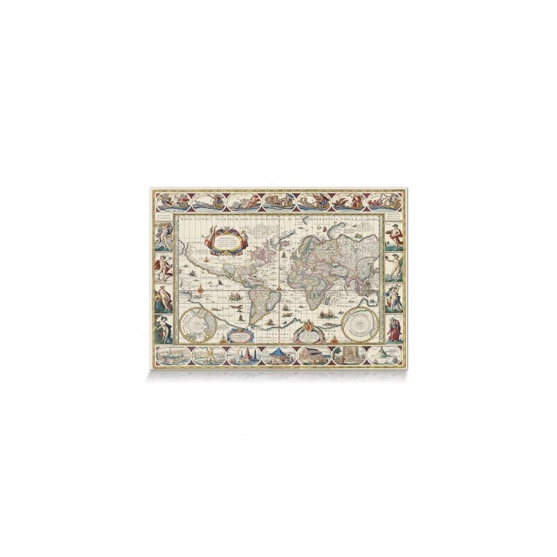 Puzzle - carte du monde - 2000 pieces - La Crypte du Jeu