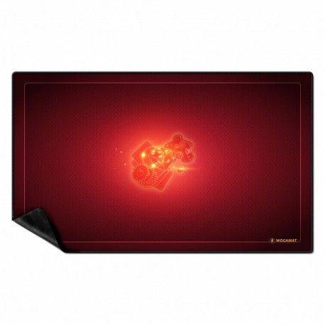 Tapis de jeux - wogamat - 60x100 cm - rouge