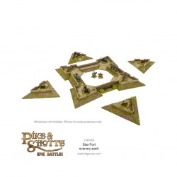 Pike & shotte epic battles - star fort scenery pack