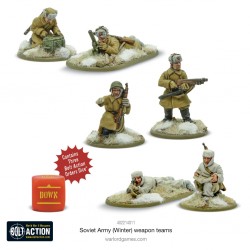 Bolt action - soviet army weapons teams - winter