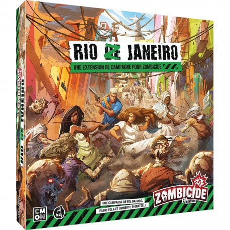 Zombicide 2eme edition - rio Z janeiro