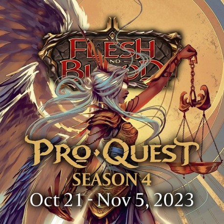 Inscription Flesh & Blood Pro Quest Saison 4