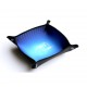 Piste de des - WOG - bleu saphir - 21x21 cm