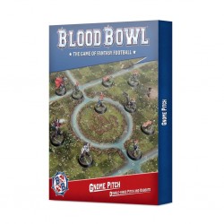 Blood bowl - gnome - pitch & dugouts