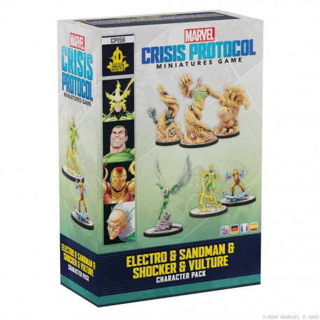 Marvel crisis protocol - electro & sandman & shocker & vulture ML