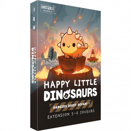 Happy little dinosaurs - danger droit devant